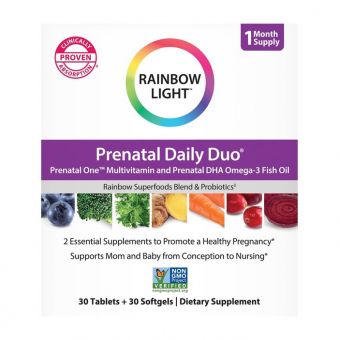 Prenatal Daily Duo (30 tab + 30 softgels)