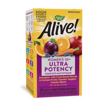 Alive! Women's 50+ Ultra Potency (60 tab)