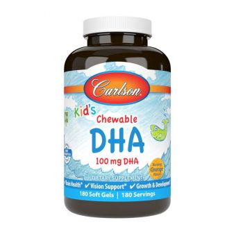 Kid's Chewable DHA 100 mg (180 soft gels)