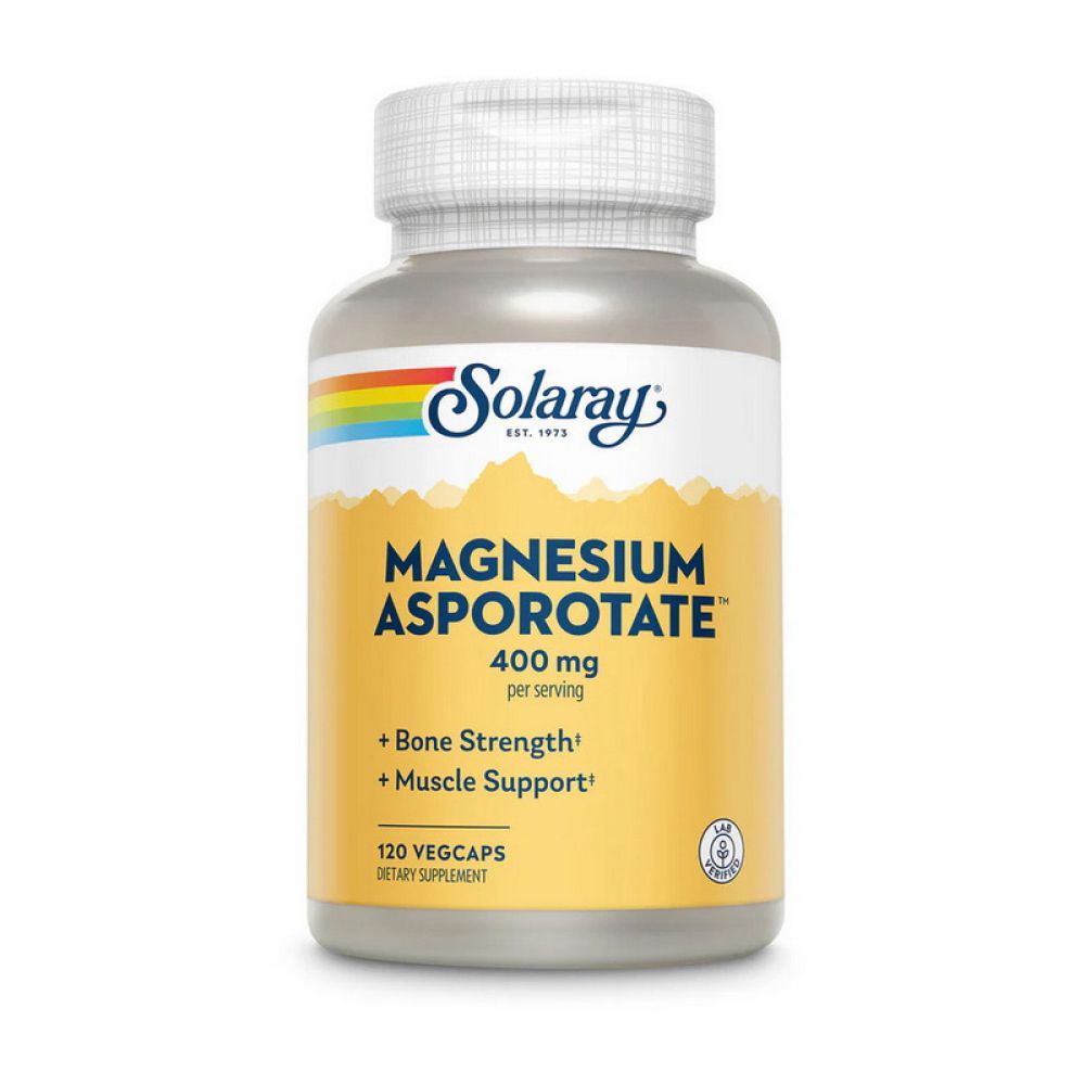 Magnesium Asporotate 400 mg (120 veg caps)