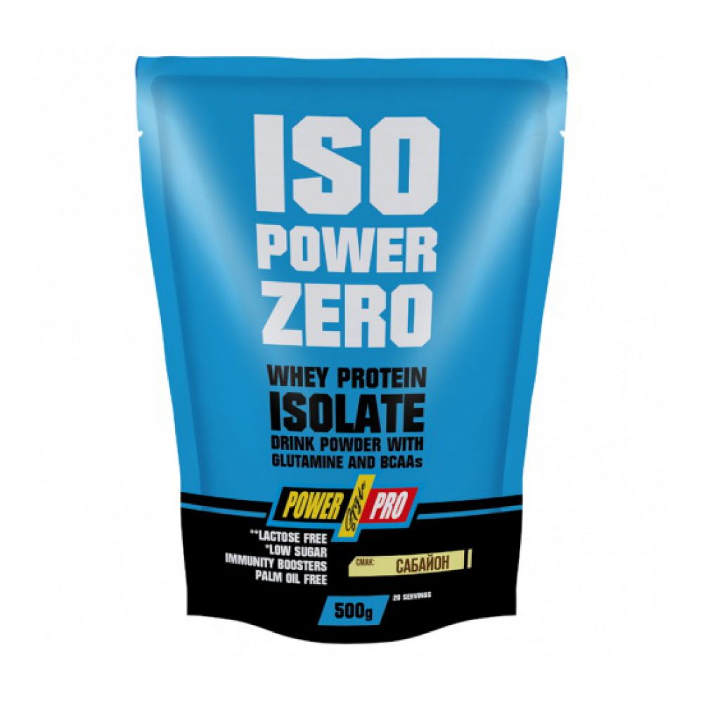 Iso Power Zero (500 g, полуниця з вершками)