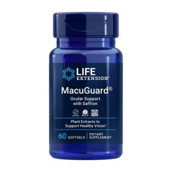 MacuGuard Ocular Support with Saffron (60 softgels)