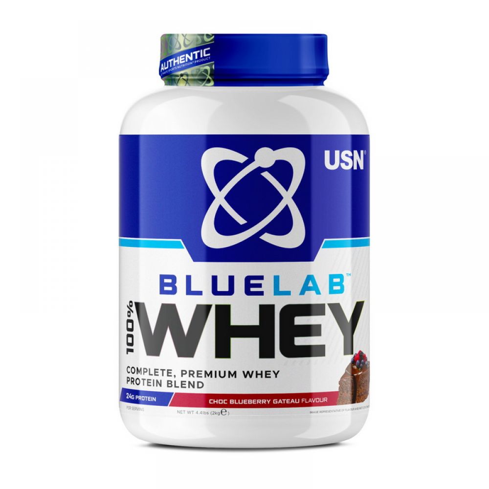 Blue Lab 100% Whey Premium Protein (2 kg, chocolate blueberry gateau)