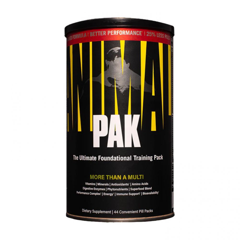 Animal Pak Improved Formula (пошкоджена кришка) (44 packs)