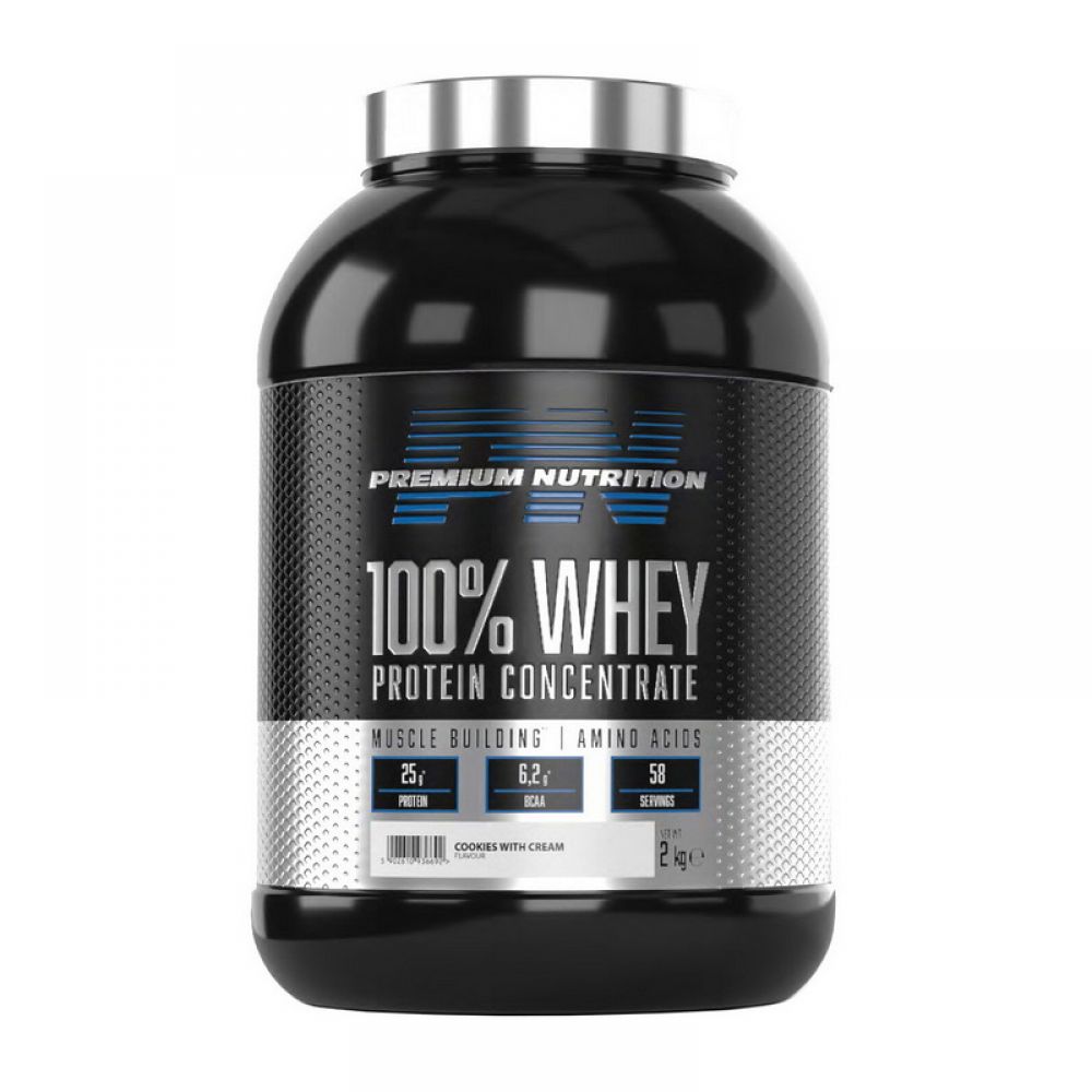 100% Whey Protein Concentrate (2 kg, chocolate)