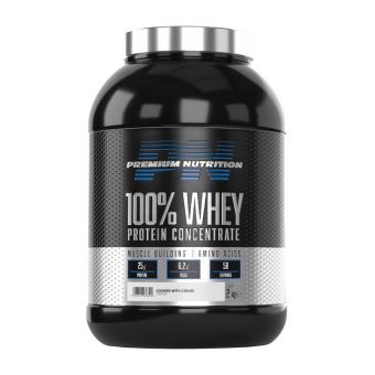 100% Whey Protein Concentrate (2 kg, vanilla)