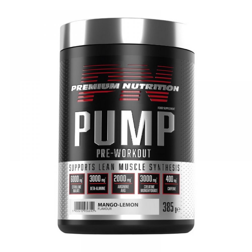 Pump Pre-Workout (385 g, blackberry-pineapple)