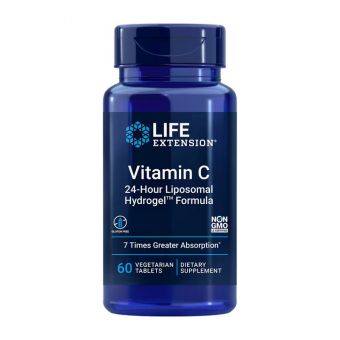 Vitamin C 24-Hour Liposomal Hydrogel Formula (60 veg tabs)