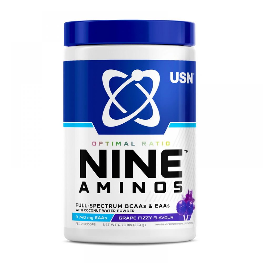 Nine Aminos (330 g, grape fizzy)