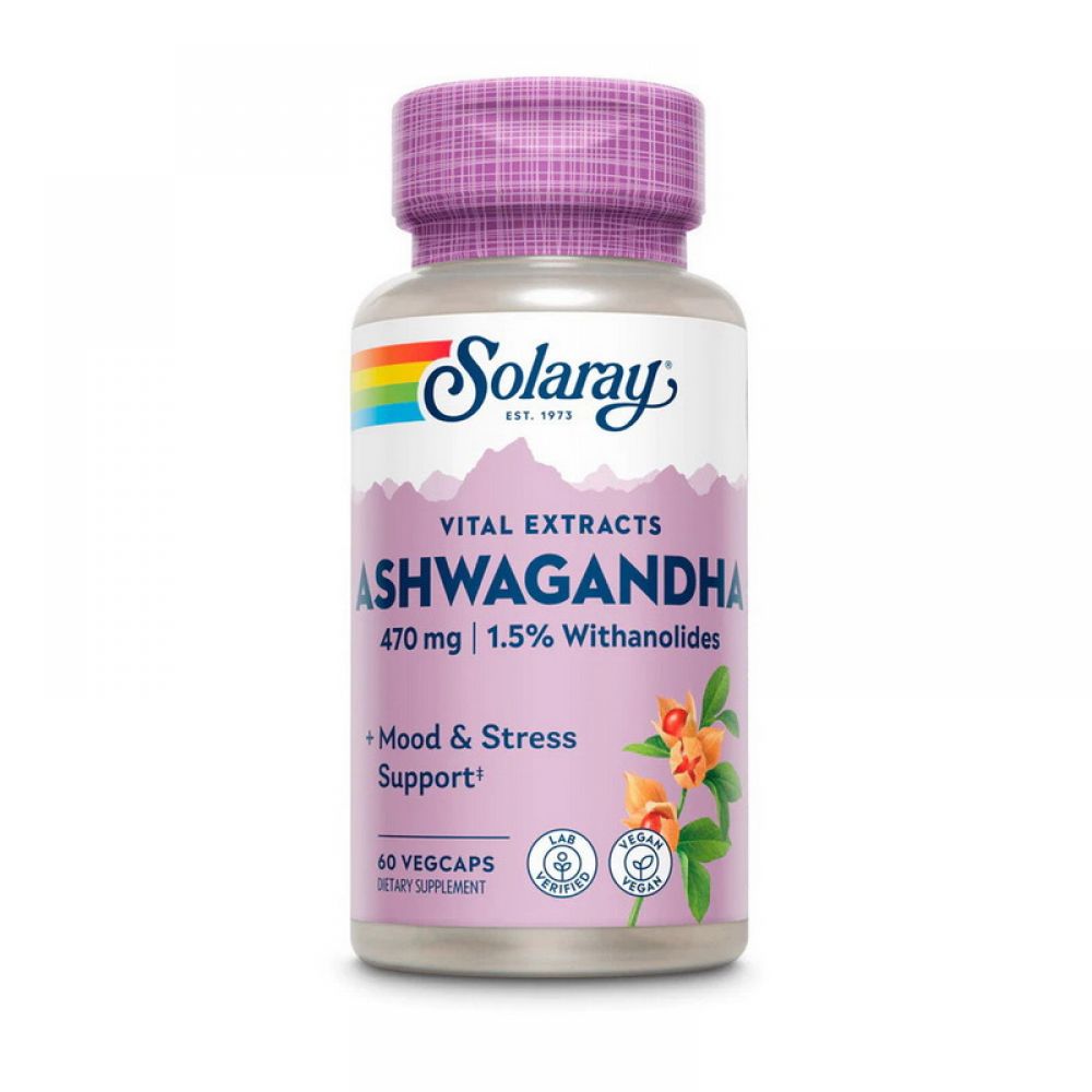 Ashwagandha 470 mg (60 veg caps)