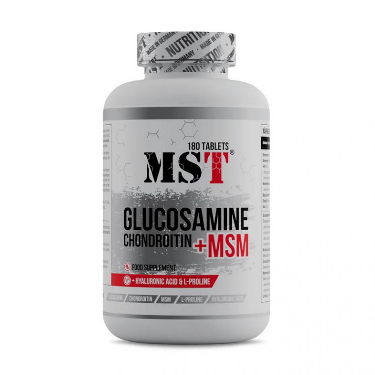 Glucosamine Chondroitin + MSM + hyaluronic acid (180 tab)