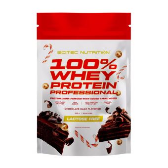 100% Whey Protein Professional Lactose Free (500 g, chocolate cake)