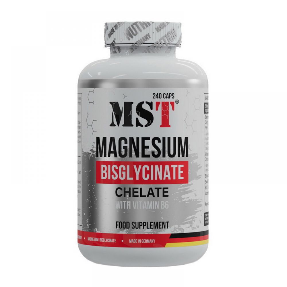 Magnesium Bisglycinate With Vitamin B6 (240 caps)