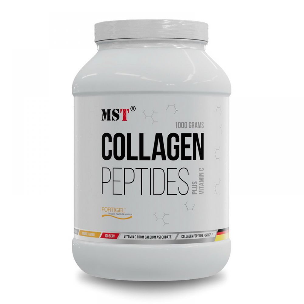 Collagen Peptides + Vitamin C (1 kg, orange)