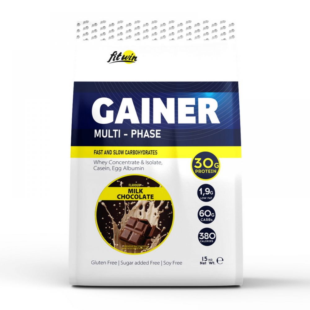 Gainer Multi-Phase (1,5 kg, milk chocolate)