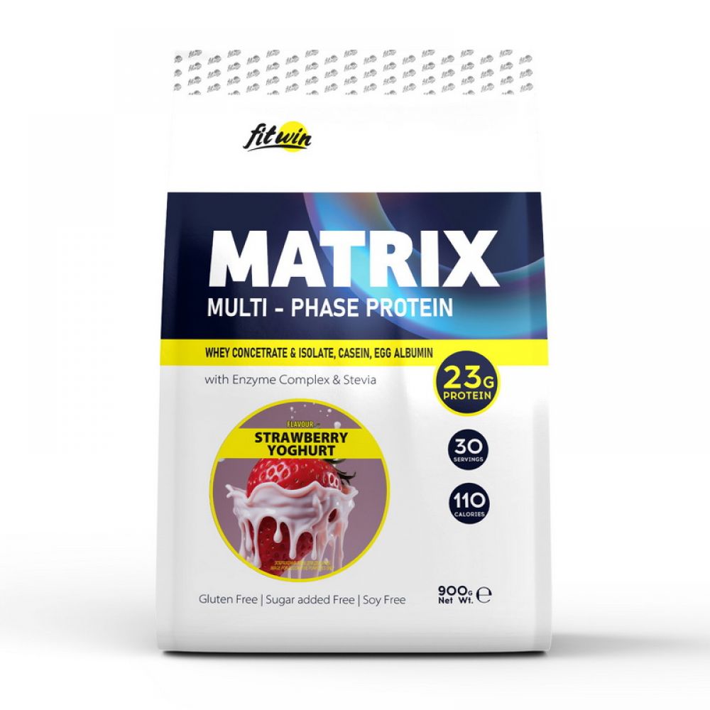 Matrix Multi-Phase Protein (900 g, strawberry yoghurt)