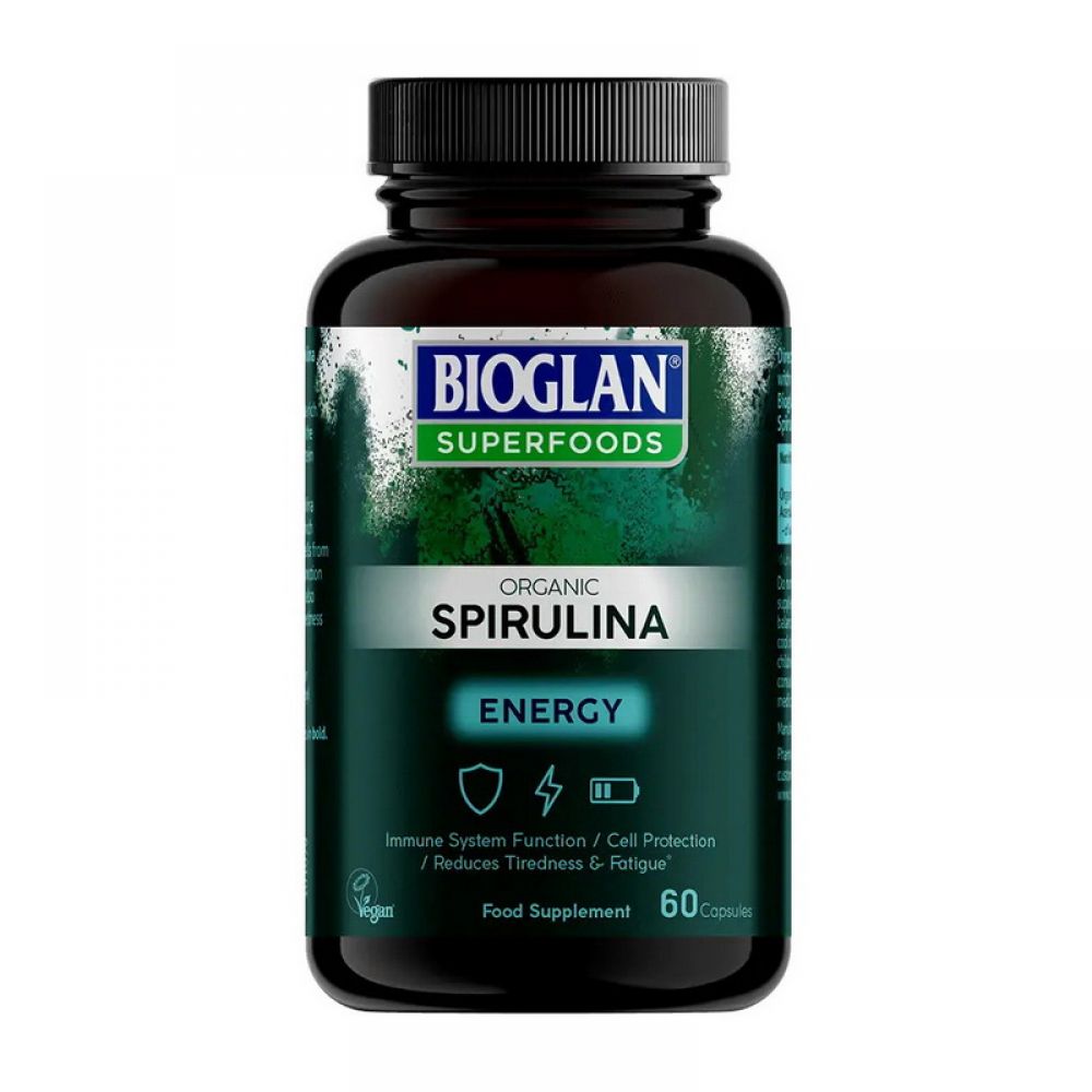 Organic Spirulina (60 caps)