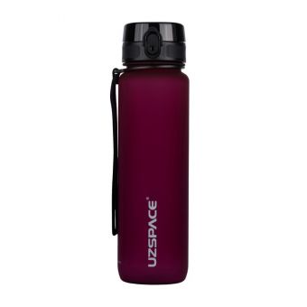 Uzspace Tamish Frosted Waterbottle 3038 (1 L, purplish red)