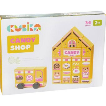 Дерев'яний конструктор "Candy shop"