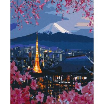 Картини за номерами "Подорож по Японії"