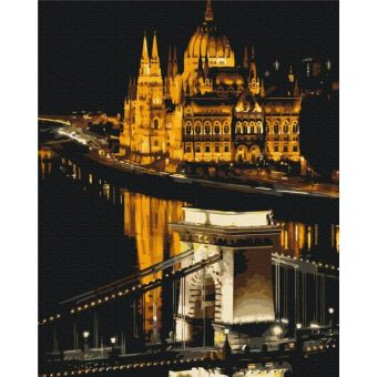 Картини за номерами "Нічний Будапешт"