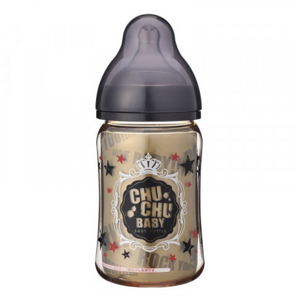 Пляшечка пластикова із широкою шийкою Chu Chu Baby 160 мл