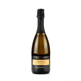 Вино сухе біле ігристе Rivani Prosecco