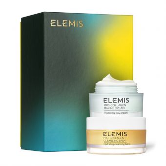 ELEMIS Kit: The Pro-Collagen Perfect Partners Cleanse & Moisturise Duo - Ідеальні партнери Про-Колаген для очищення та зволоження обличчя