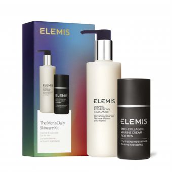 ELEMIS The Men’s Skincare Cleanse & Moisturise Duo - Подарунковий дует для Чоловіків для щоденного очищення та зволоження обличчя