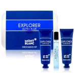 Набор Montblanc Explorer Ultra Blue для мужчин 