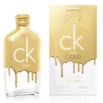 Туалетная вода Calvin Klein CK One Gold для мужчин и женщин 