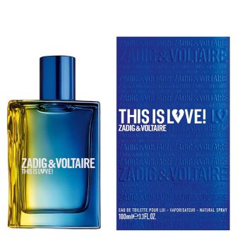 Туалетная вода Zadig AND Voltaire This is Love! for Him для мужчин 