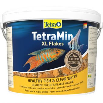 Корм Tetra Min XL Flakes Granules для аквариумных рыбок в хлопьях 10 л/2,1 кг