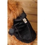 Дубленка Pet Fashion Black S для собак