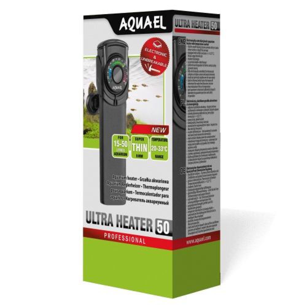 Обігрівач Aquael Ultra Heater 50 для акваріума 15-50 л