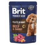 Корм вологий Brit Premium Fillets in Gravy Multipack для собак малих порід філе в соусі Мультипак 12 шт х 85 г