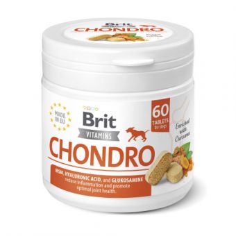 Витамины для собак Brit Vitamins Chondro для суставов 60 таблеток