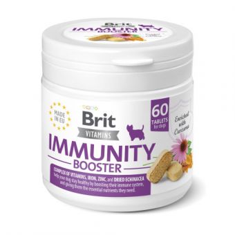 Витамины для собак Brit Vitamins Immunity Booster 120 g для иммунитета 60 таблеток