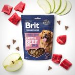 Лакомства для собак Brit Premium Semi-moist Snacks Beef with Apples полувлажные с говядиной и яблоками 180 г