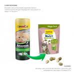 Вітаміни GimCat NUTRI BIOTIN BITES  для котів  для покращення стану шерсті та шкіри 425г