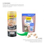 Витамины GimCat NUTRI BIOTIN BITES для кошек для улучшения состояния кожи и шерсти с маскарпоне и биотином 425г