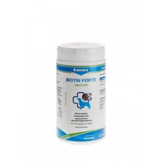 Вітаміни Canina Biotin Forte Tabletten для собак, інтенсивний курс для шерсті, 700 г (210 табл)