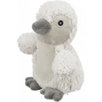 Іграшка Trixie для собак Пінгвін поліестер білий 24 см