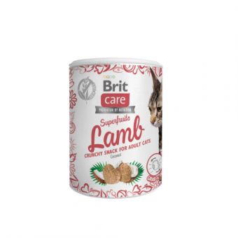 Лакомства для кошек Brit Care Cat Snack Superfruits Lamb ягненок, 100 г