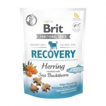 Функціональні ласощі для собак Brit Care Functional Snack Recovery Herring з оселедцем, 150 г