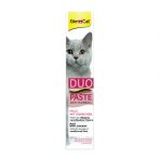 Паста для котів з чутливим травленням GimCat DUO PASTE Anti-hairball malt with chicken мальт та курка, 50 г