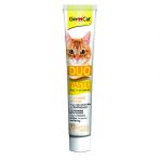Паста для кошек GimCat DUO PASTE Multi-vitamin 12 vitamins with cheese 12 витаминов и сыр, 50 г