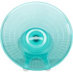 Біговий диск Trixie для дегу і великих хом'яків пластик 30 см світло-сірий бірюзовий