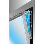 Захисна решітка для вікна Trixie бокова панель біла, 62 х 16 х 7 см