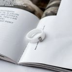 Серебряное кольцо с керамикой, вес изделия 5,21 гр (2154372) 18 размер